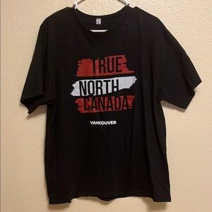 Black T-Shirt - True North Canada Design